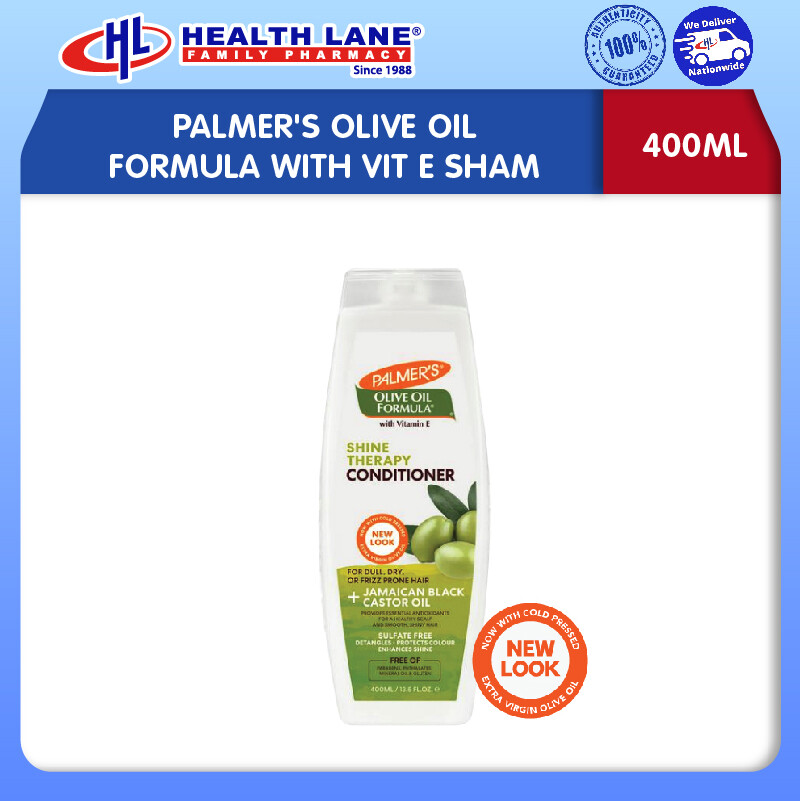 PALMER'S OLIVE MINYAK FORMULA DENGAN VIT E SHAM (400ML)